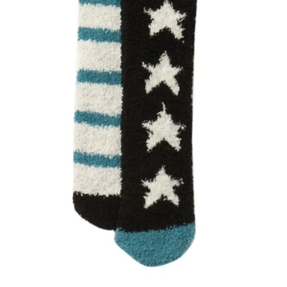 Free Press Fuzzy Socks Micro Crew Pack of 2